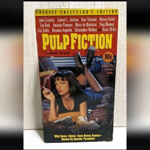 Pulp Fiction (VHS, 1996, Special Collectors Edition)